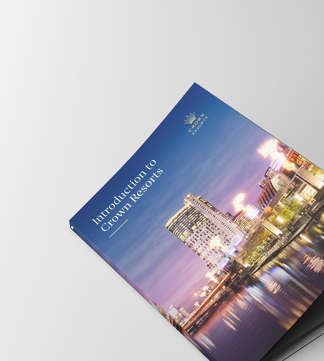 Crown Resorts introduction brochure cover